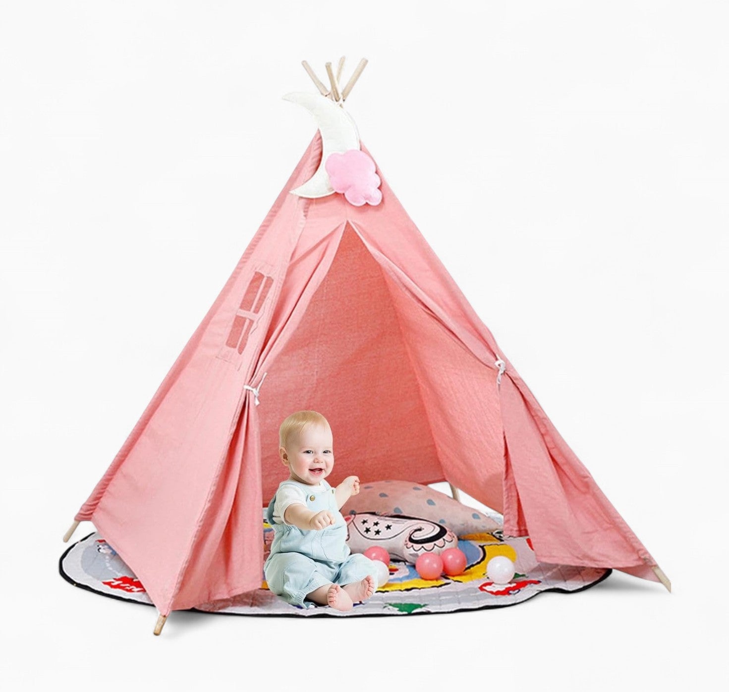 Tipi Rose Fille