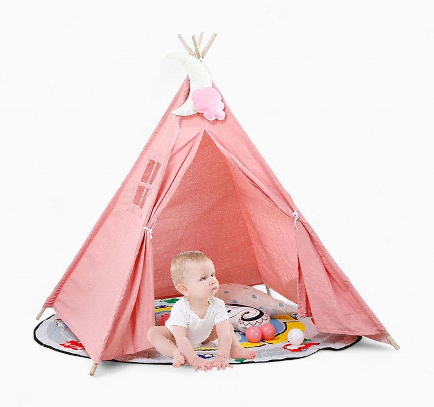 Tipi Rose Fille