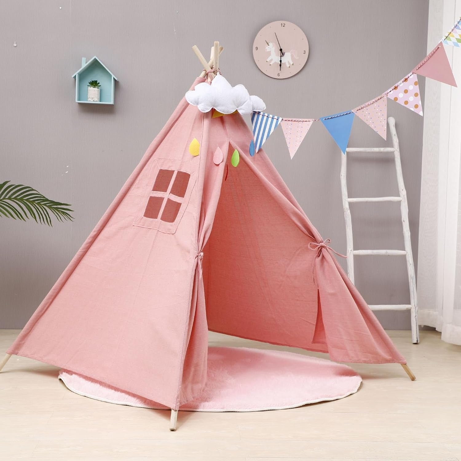 Tipi Rose Fille