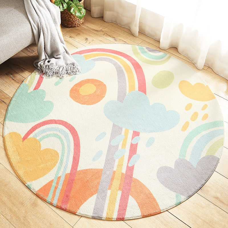 Tapis Arc-En-Ciel Chambre Fille