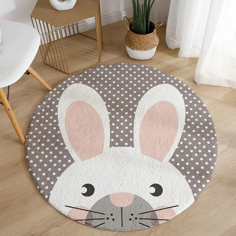Tapis De Sol Lapin Chambre Bébé