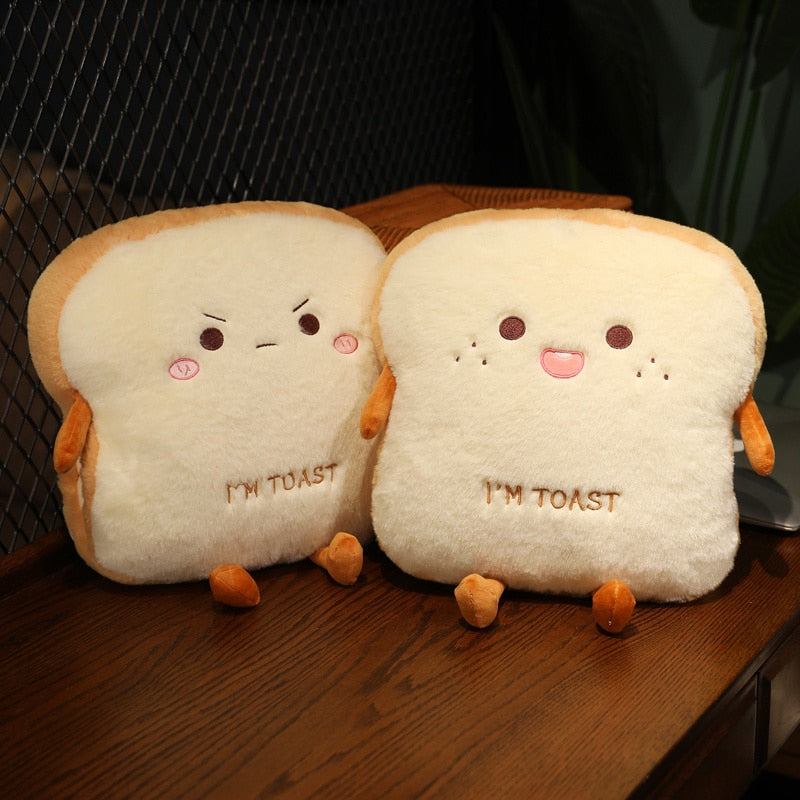 Coussin Kawaii Toast : Charme Japonais