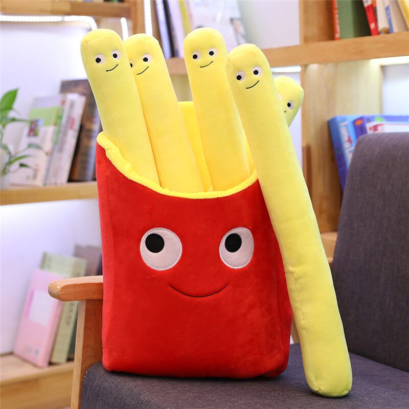 Coussin Frites : Le Rêve des Enfants
