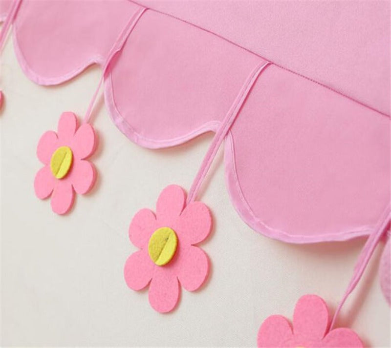 Tente Fille Rose Et Blanche