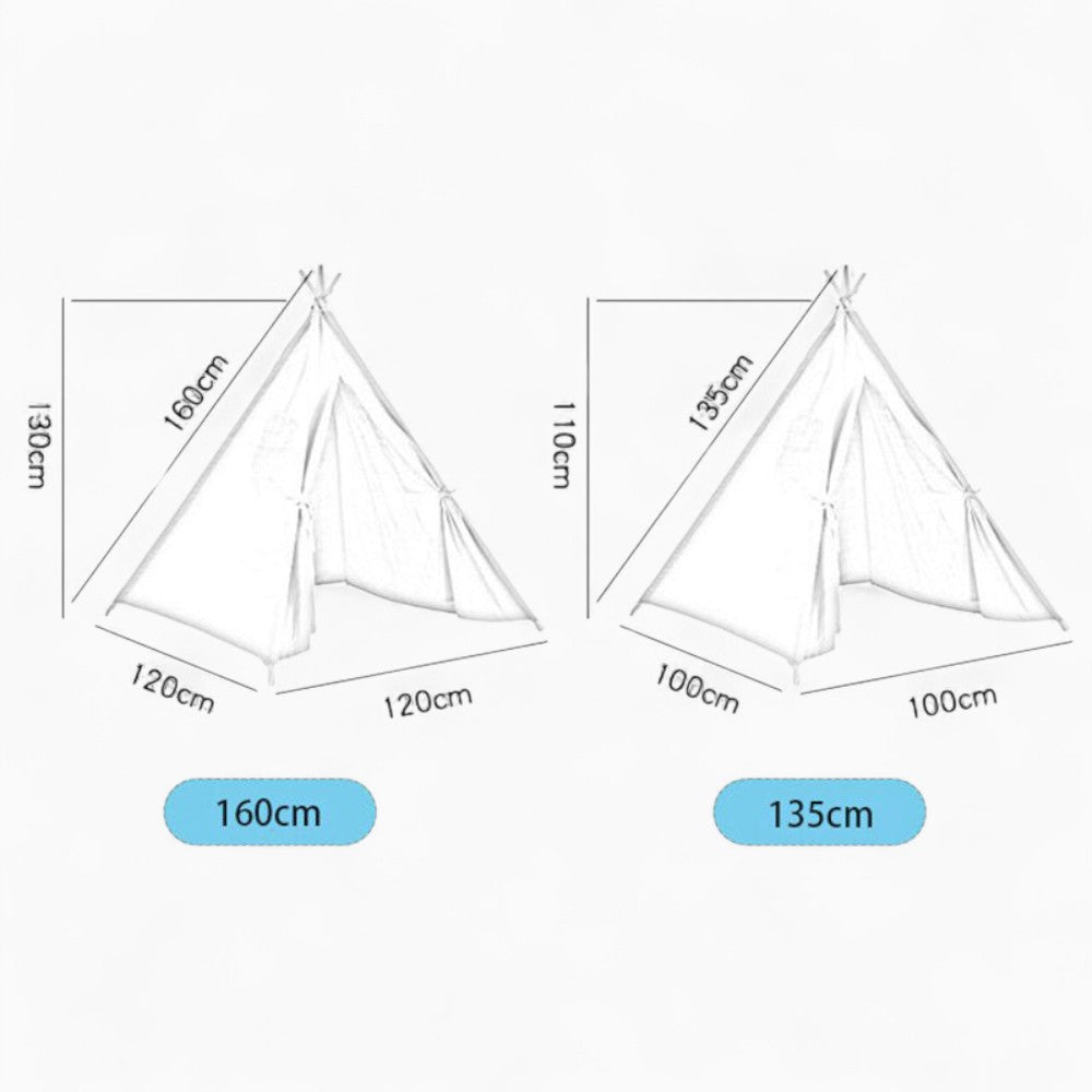 Tipi Enfant Jaune