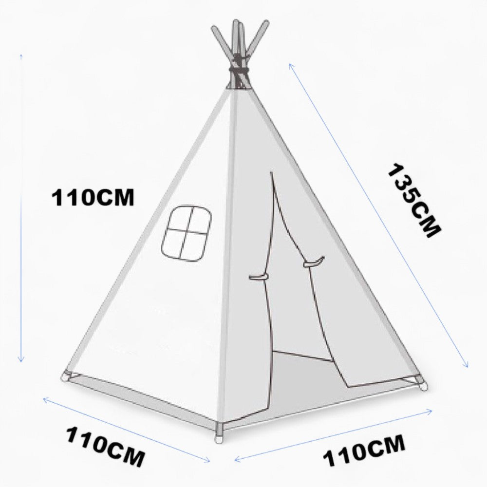Tipi Motif Goutte d'Eau