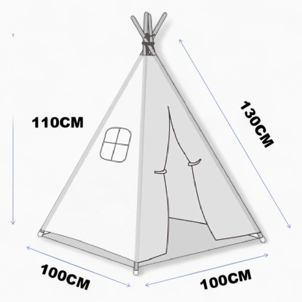 Tipi Enfant Toile Coton