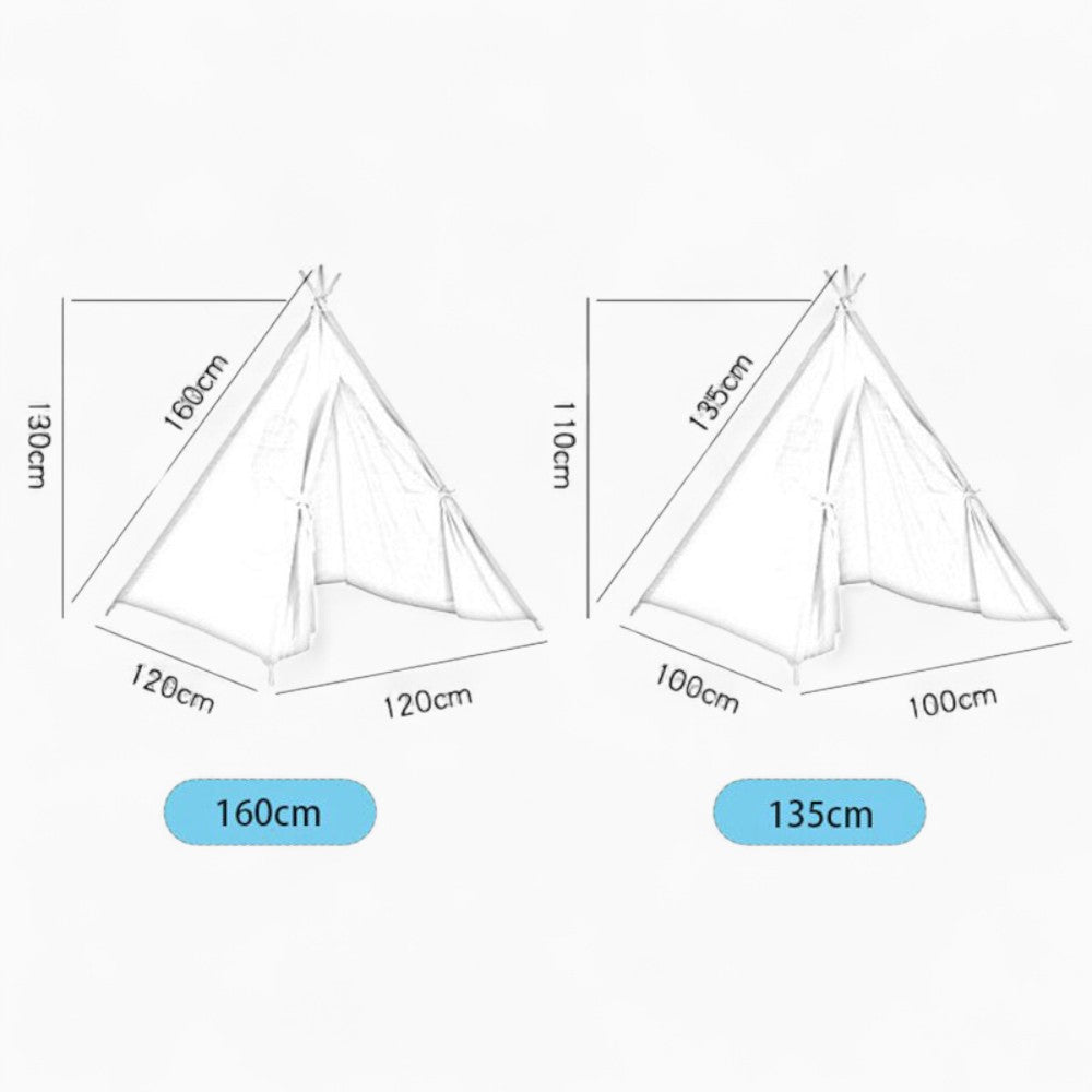 Tipi Fille Rose