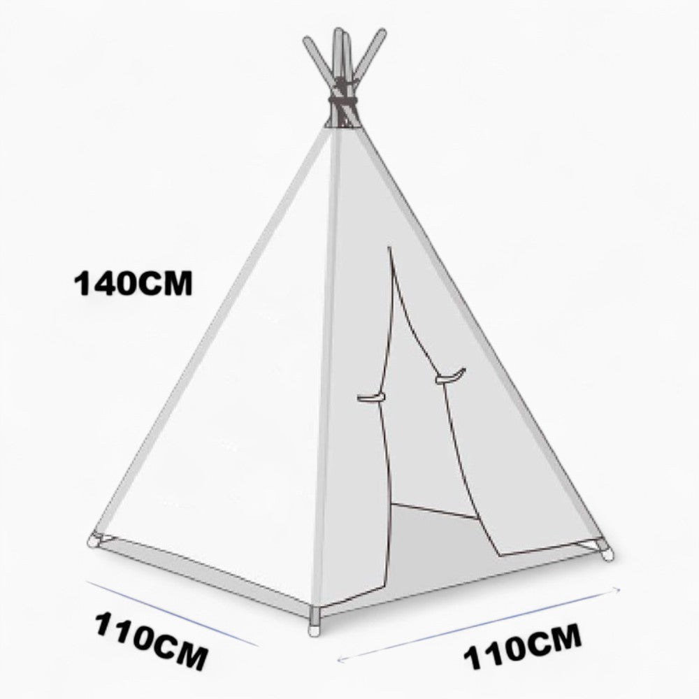 Tipi Indien Intérieur Pour Bébé