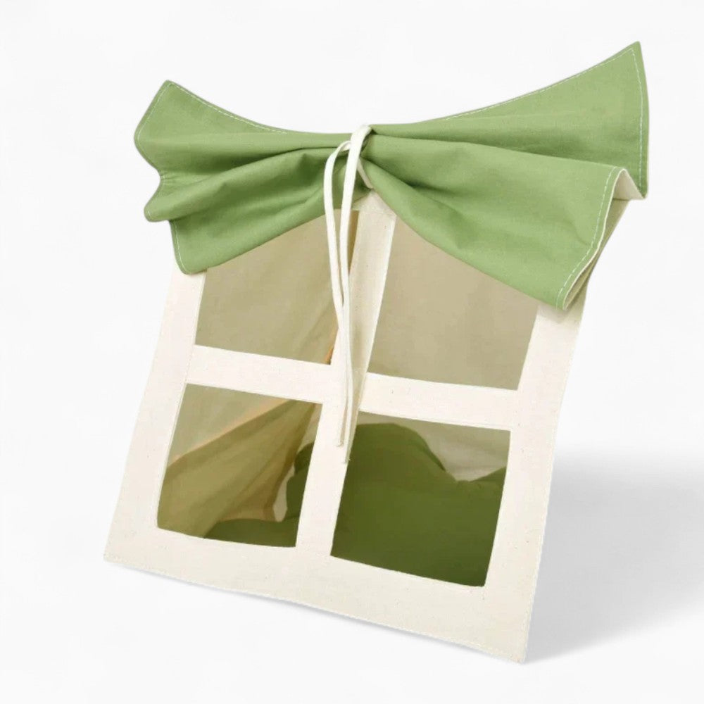 Tipi Enfant Bicolore Blanc Et Vert