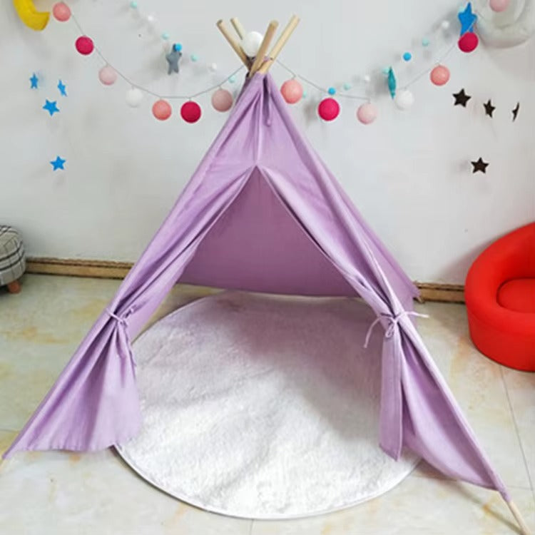 Tipi Fille Tissu Violet
