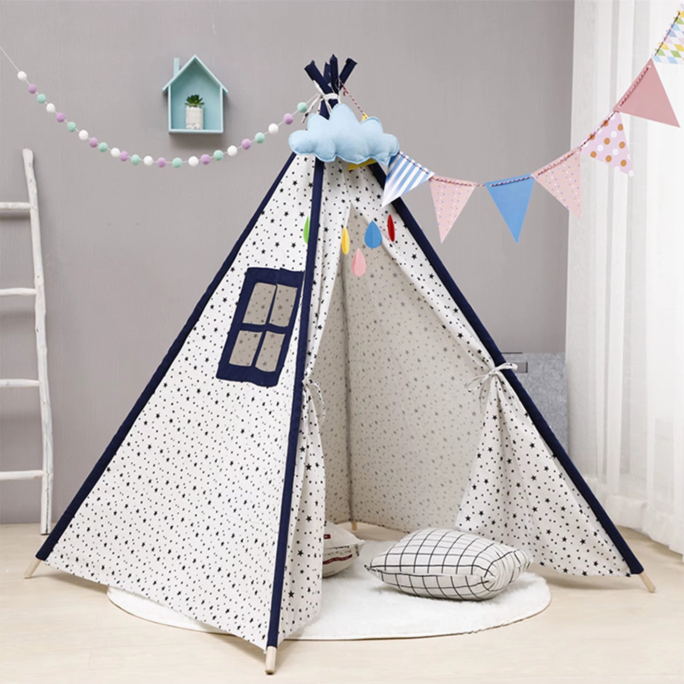 Tipi Enfant Étoile Bleue