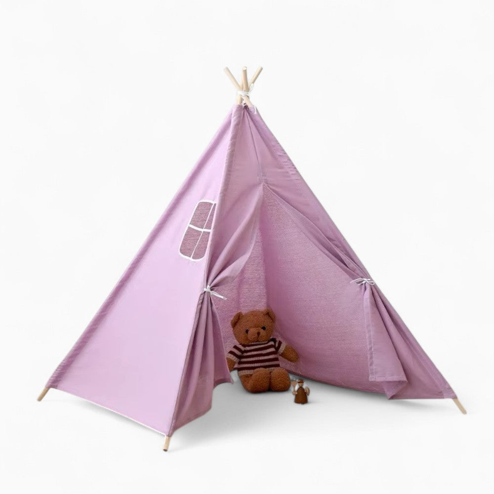Tipi Fille Tissu Violet