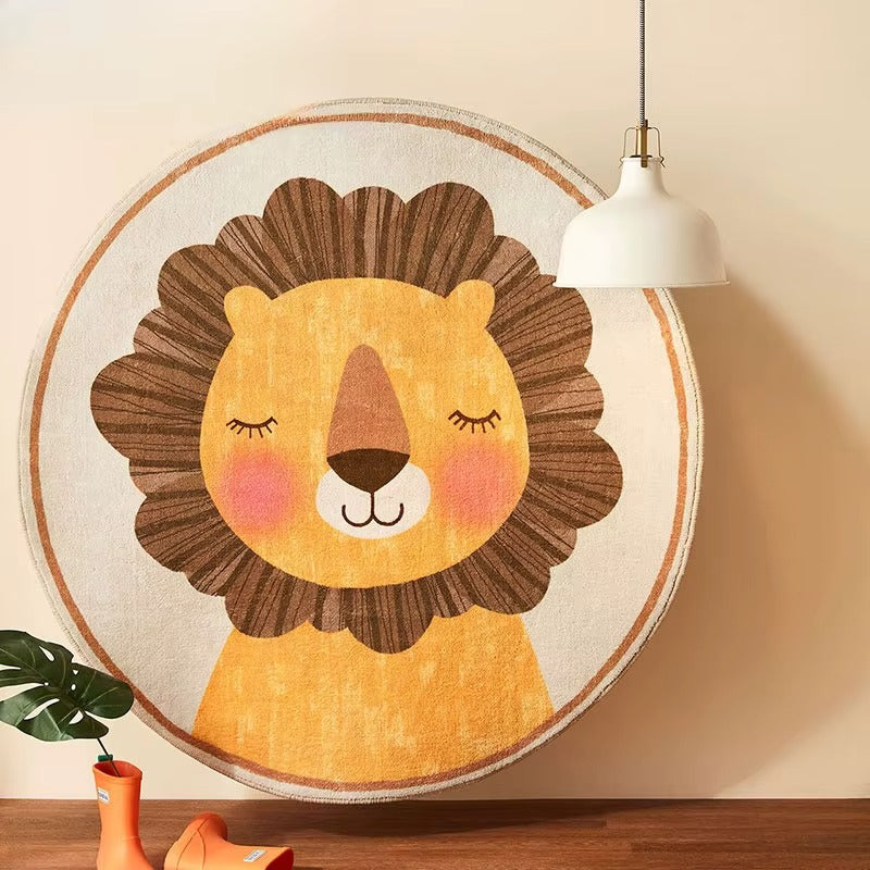 Tapis Bébé Lion - Douceur Rugissante