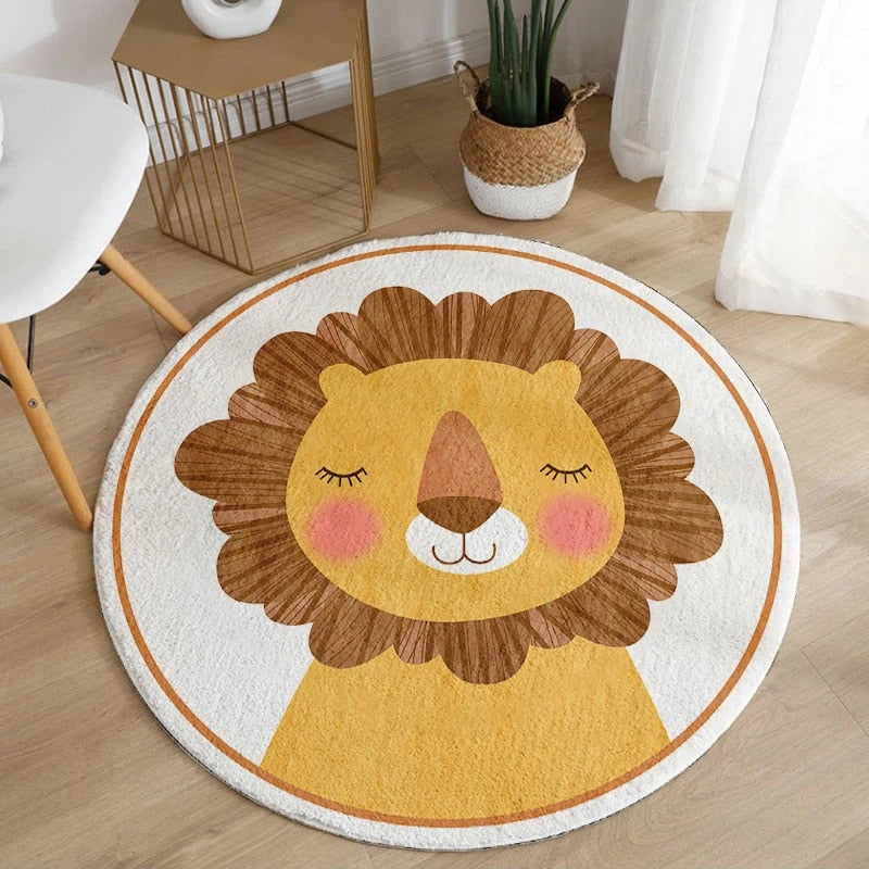 Tapis Bébé Lion - Douceur Rugissante