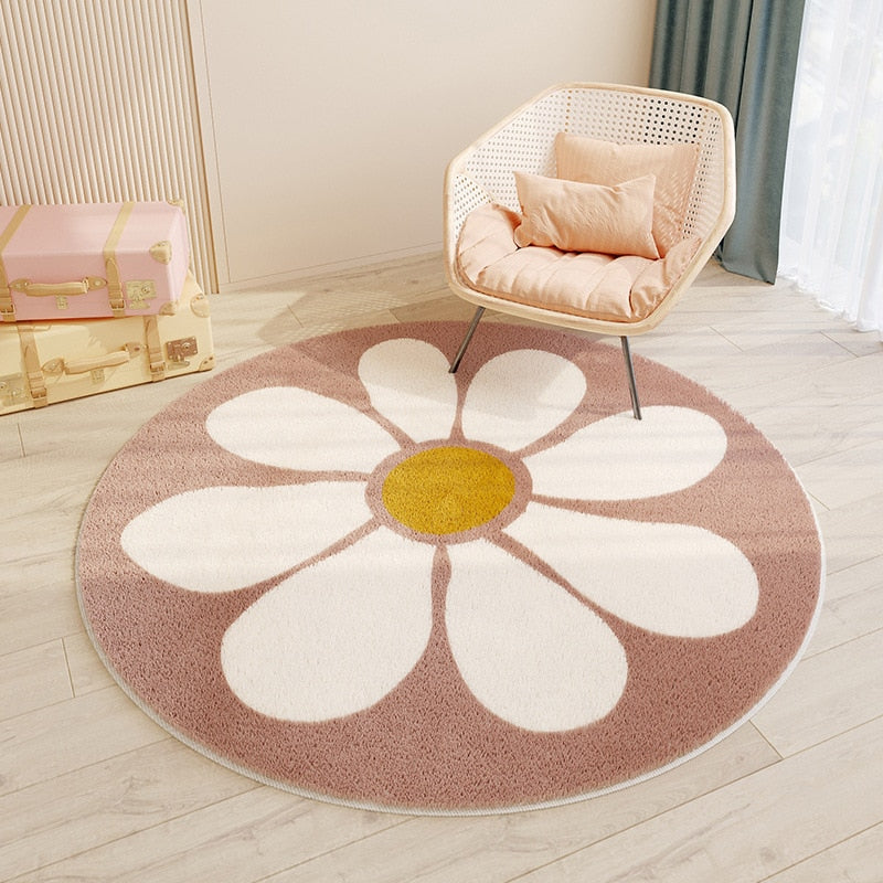 Tapis Chambre Marguerite Fille