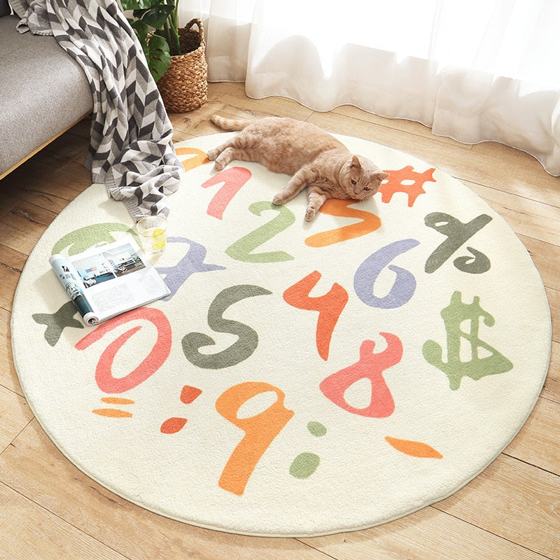 Tapis Chiffres Et Lettres Ludo-Éducatif