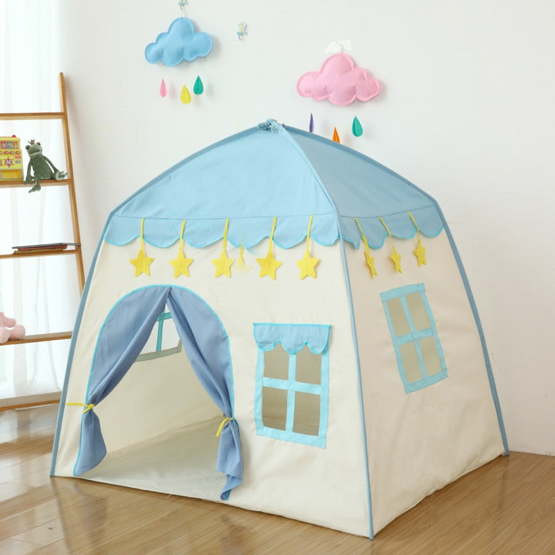 Tente Bleue Chambre Enfant