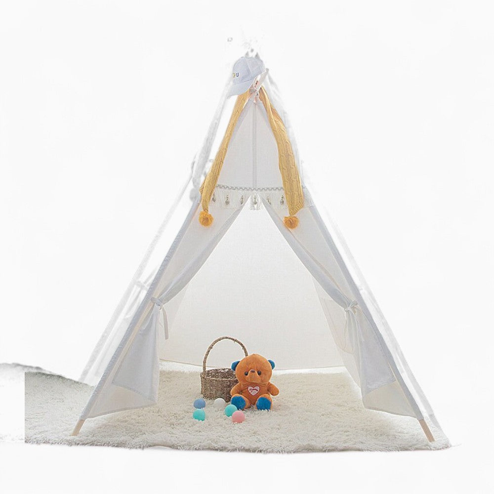 Tipi Fille Blanc Naturel