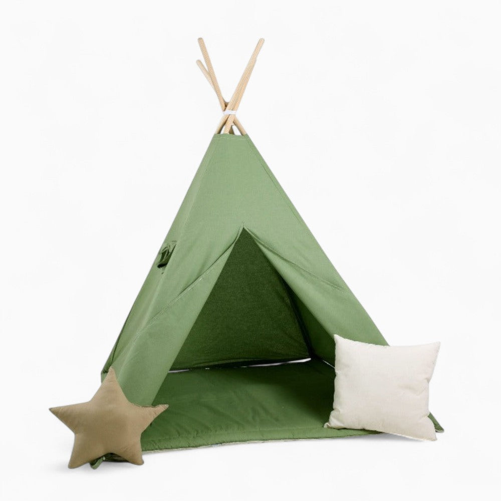 Tipi Indien Garçon Vert